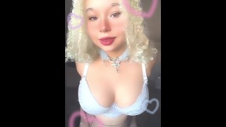 Sexy Blonde Bimbo Doll