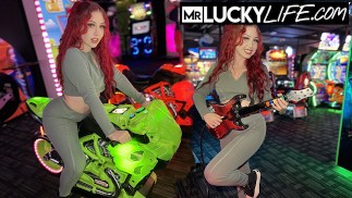 This Is The Games Redhead Babe Arietta Adams Plays