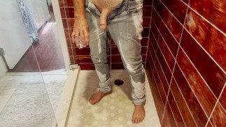 Piss Play Naughtiness in the Shower