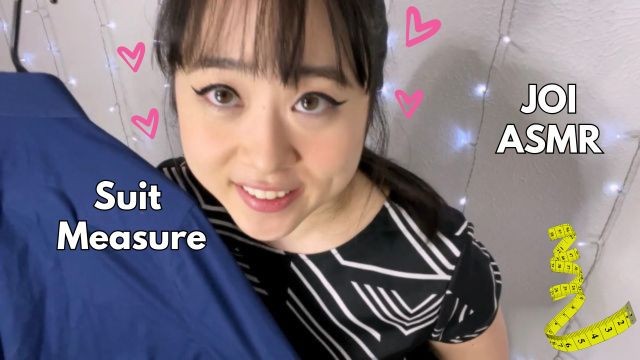 Сняли мерки для костюма и кончили ей на задницу - ASMR JOI - Kimmy Kalani