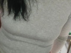 Married Slut Hot Wife Cheating,Fuck and Sucks Neighbor's Cock while Hubby waits for her at Home POV