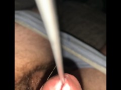 Sounding DEEP with metal rod