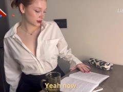 Необычно подкатила к моему репетитору и мы потрахались на кухонном столе - Screenshot 2 of 16 - Surprise