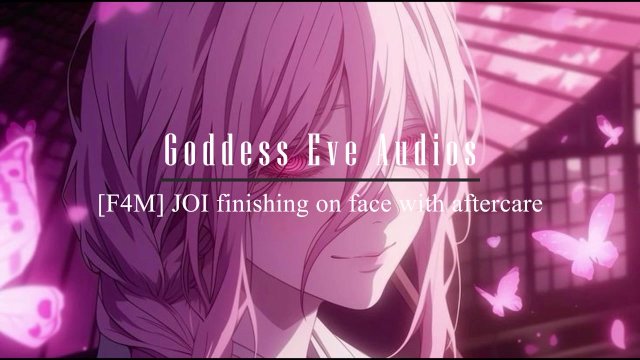 [F4M] JOI finishing on face with aftercare