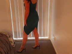 Hot Aussie MILF Striptease and masturbating 2/16