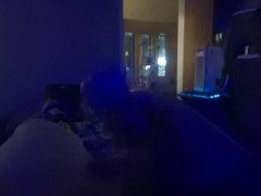 Blinds Up, Door Open! Masturbating While the Cars Go By!