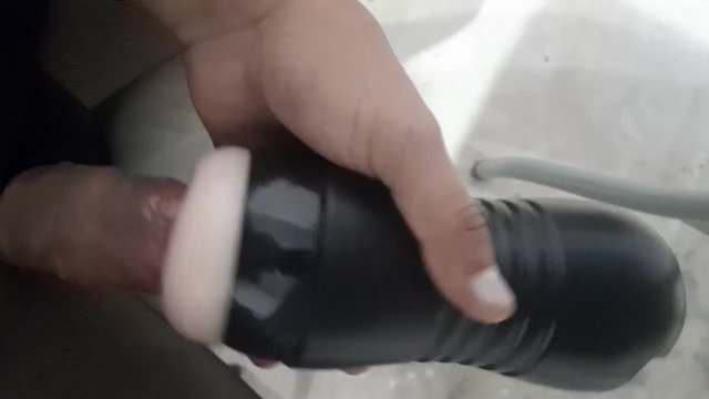 masturbation with anal toy