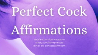 PERFEKTE SCHWANZ AFFIRMATIONEN