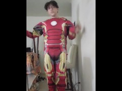 An Upcoming Soon to Be Famous Male Pornstar Celebrates Halloween with His Fans!