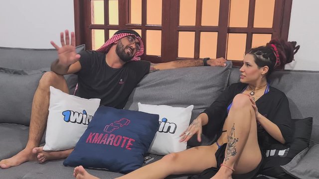 Hot gaúcha shows off dreads locks and tattoos during our podcast, come and meet NickDreadLocks