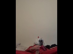 Horny Sissy Slut Plays With Her Toys And Cock