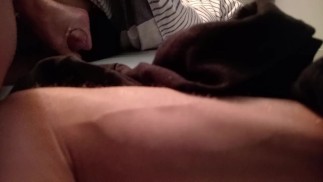 ОГРОМНЫЙ хриплый камшот и множественный оргазм - 3-дневная нагрузка на моей кровати