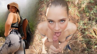 Guide Saves Tourist's Life by Giving Him a Blow Job - Kate Kravets Outdoor