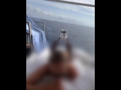 Caught Sucking His Cock On Vacation - Sneaky Public