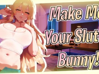 [F4M] "DON'T Call Me Bunny, I HATE Being Bunny I'm NOT Your Good Little Fuckbunny" 🐰 [Lewd ASMR]