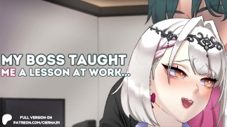 My Boss Fucks Me Raw At The Office [F4M][Submissive][Office]