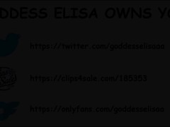 Goddess Elisa - Loser cum like loser (trailer) - Screenshot 15 of 16 - Foot Worship