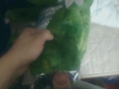 Gray-green dinosaur t-reX