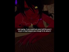 Cheating succubus girlfriend sends you snapchats with a futa