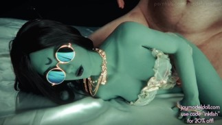 Elegant Alien Queen Gets Pounded In the ASS! (Joy Model Doll Sorceress 105cm)