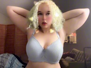 Cute Sexy Blonde Anime Girl