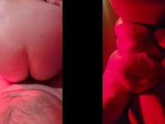 MIRROR POV BBW FUCK