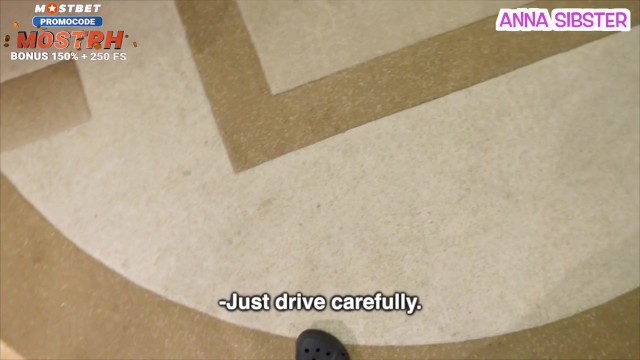 I accidentally scratched his car, and he accidentally came inside me. porn video by Anna Sibster