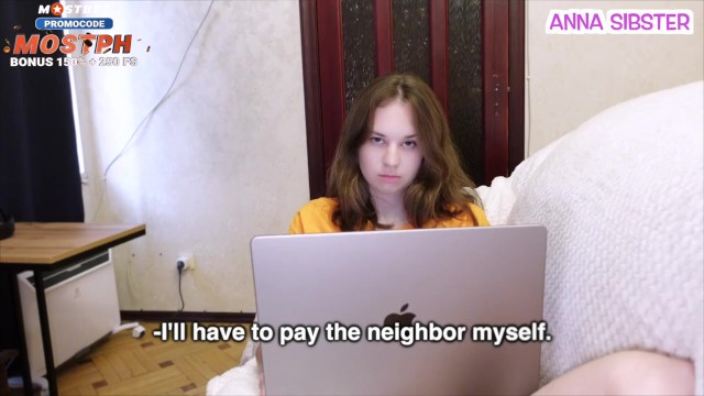 I accidentally scratched his car, and he accidentally came inside me. porn video by Anna Sibster