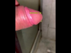 pissed hard in my sister's bathroom.