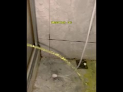 pissed hard in my sister's bathroom. - Screenshot 8 of 16 - Pissing