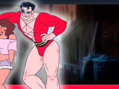 Plasticman Rompe tu interior y hasta sacar semen por tu boca