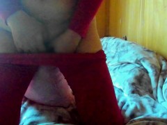 触り方や感じ方を解説して乳首オナニーしながら枕オナニー。全身タイツ越しのオナニーに興奮してイッたあともクリコキ。 - Screenshot 16 of 16 - 枕オナニー