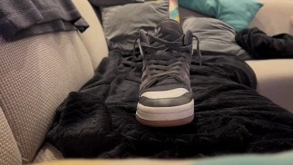 Having fun in my adidas