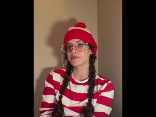 Busty Brunette Waldo Bounces on it after you Find her Lonely and Feral