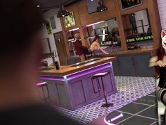 Sex and Creampie in the Bar - Steps of Debauchery #39