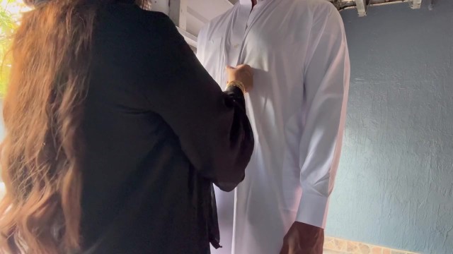 Saudi Barbienjd with the Arab Neighbor/ السعوديه باربي نجد نيك ب الحجاب