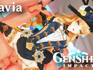 NAVIA GENSHIN IMPACT WANTS YOU TO LOVE HER HENTAI [DELUXE]