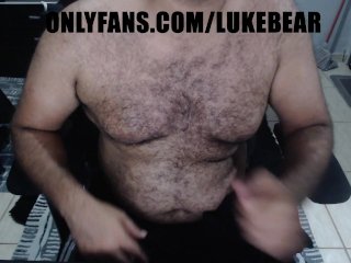 Bear Cub plays in webcam