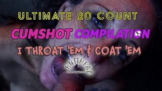 The Ultimate 20 Cum Shots And Facials Were Coated And Throated