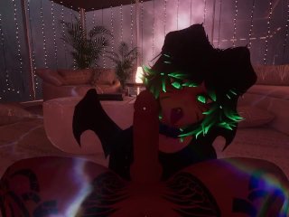 Vampire Femboy has some fun on Halloween ❤️