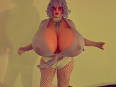 Z Cup Sissy Bimbo #2 - Screenshot 13 of 16 - Huge Boobs