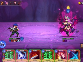 【H GAME】サキュバスの森♡Hドットアニメーション④ 搾精手コキ