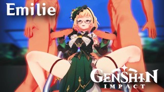 INTENSE SEX WITH EMILIE GENSHIN IMPACT HENTAI [DELUXE]