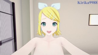 Kagamine Rin and I have intense sex in the bedroom. - Project SEKAI VOCALOID POV Hentai