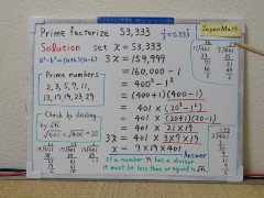 Prime Factorize 53,333.(Easy Version)[JapanMath](job)