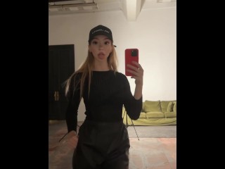 Nonnude Goddess in Leather