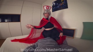 POV Halloween Special - woken up by an undead party goer, and "encouraged" to fuck!