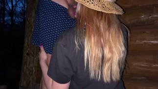 A young pregnant milkmaid sucks a city guy and gets cum in her pussy