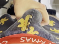 while SHOPPING I felt like getting a HANDJOB from my STEPSISTER in the CHANGING ROOM 🤫💦🍆