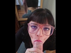 Slutwife loves to suck your big hard cock!